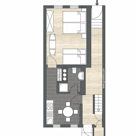 Appartement Aycatcherhomes - Lage I 4 Personen I Zentral I Altstadt I Naehe Fluss Lahn I Boutique Pera