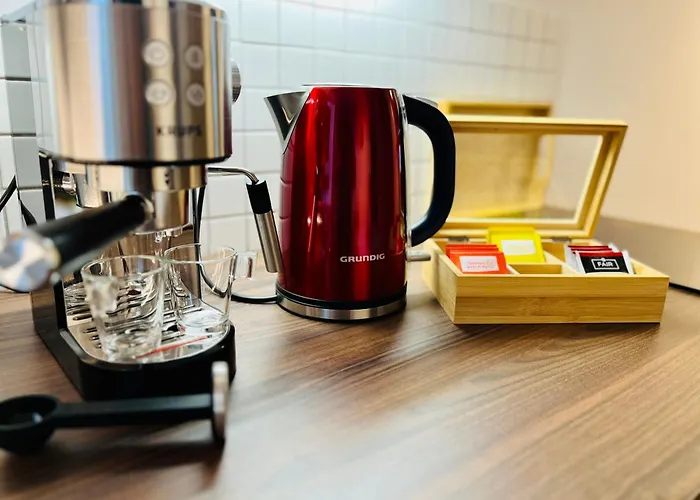 Aycatcherhomes - Lage I 4 Personen I Zentral I Altstadt I Naehe Fluss Lahn I Boutique Pera